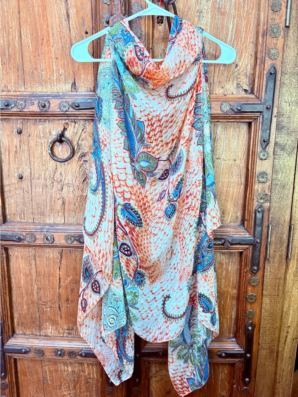 Boho Paisley Open Front Kimono/ Swim Cover Up | Lightweight
One Size - Picture 2 of 3